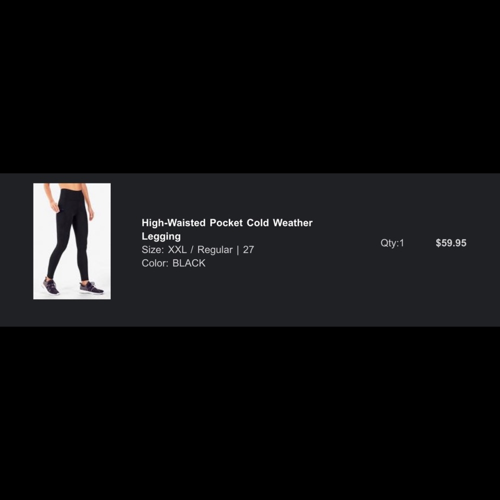 Fabletics Black Leggings